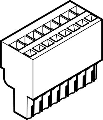 Conector NECC-L2G8-C1