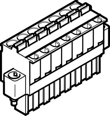 Regleta de bornes NECU-L3G7-C1