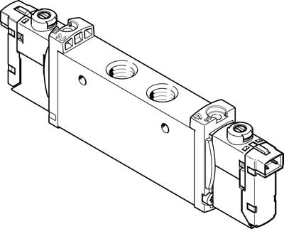 Electroválvula VUVG-L14-T32C-AT-G18-1H2L-W1