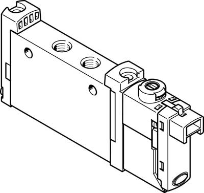 Electroválvula VUVG-S10-M52-RT-M5-1H2L-W1