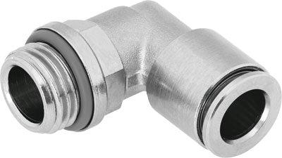 Racor rápido roscado en L NPQH-L-G38-Q14-P10