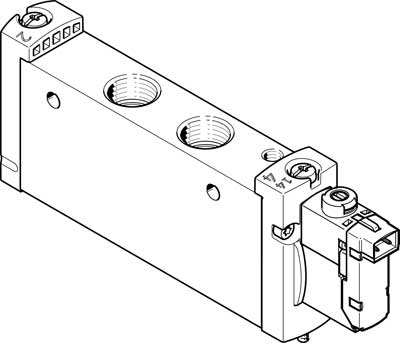 Electroválvula VUVG-L18-M52-RT-G14-1H2L-W1