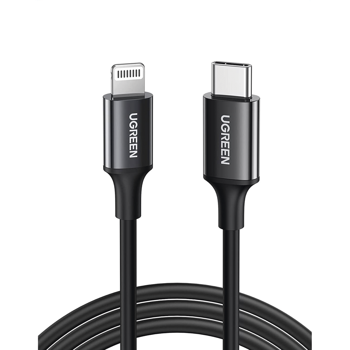 Cable USB-C a Lightning | 1 Metro | Certificado MFi | Carga RÃ¡pida 60W | 480 Mbps | PD | Conector C94 | Adecuado para iPhone, iPad y iPod | ProtecciÃ³n Integrada | Caja de ABS | Cubierta de TPE | Color Negro.