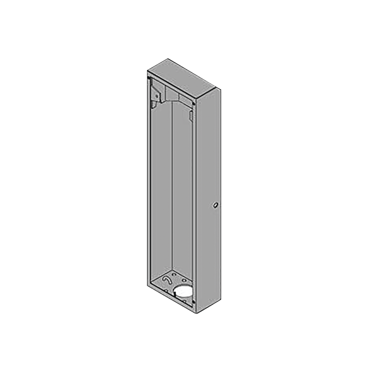 Carcasa Ral 9006 Para Barrera Serie 615 (Gris)