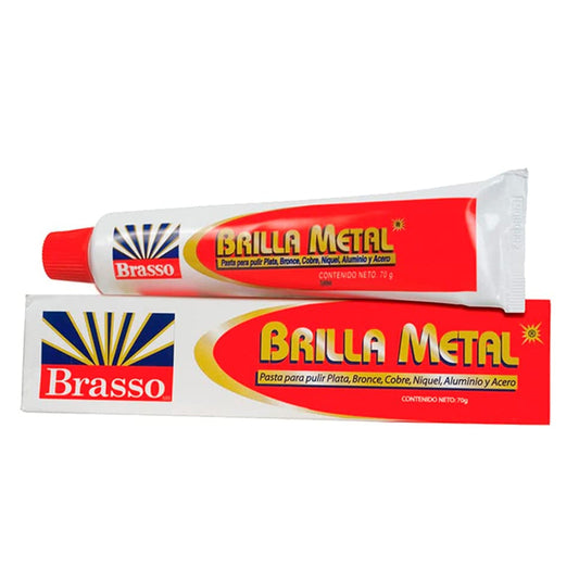 Brasso Brillante Crema 70 Grs