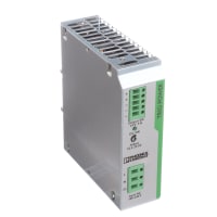 Fuente de alimentación, montaje del carril del estruendo, 24V, 5A, 85-264V entrado, 120W, serie del TRÍO