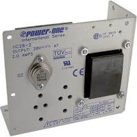 Fuente de alimentación, AC-DC, 28V, 2A, 100-264V adentro, marco abierto, panel Mnt, serie linear, linear