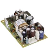 PwrSup, AC-DC, hacia fuera -12, +5, +12VDC, adentro 90 a 264VAC, panel, Abrir-Marco, 40W, cambiando