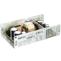 PwrSup, AC-DC, hacia fuera -12, -5, +5, +12VDC, adentro 90  135a /175 a 264VAC, panel, 80W, 4