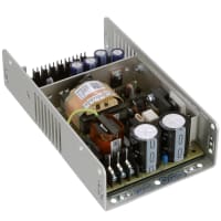 Fuente de alimentación, AC-DC, 12V, 7.5A, 90-135/175-264V adentro, marco abierto, Pnl Mnt, serie MAP80