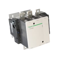 Contactor 600VAC, 265A IEC +Options, montaje del panel, serie de TeSys F