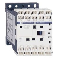 No-Invertir el contactor LP1 3P, 9 A, caballo de fuerza de 1.5, 24 VDC, serie de los micrones de TeSys