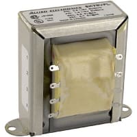 Transformador, energía, 6V@2A, 6V@2A, 115/230V adentro, 50/60 hertzio, marco abierto, estirón de la soldadura