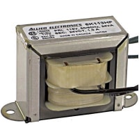 El TRANSFORMADOR, FILAMNET, TA del CHASIS, 115V, 24.0VCT @ 1.0A, CONDUCE