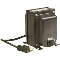 AUTOFORMER DESCENDER, 50/60HZ, PRI: 230V, SEC: 115V, 3-WIRE, 6 ' CUERDA y ENCHUFE, 1500VA