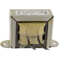 El TRANSFORMADOR, DE BAJA POTENCIA, 117V, 50/60HZ, 24.0VCT @.400A, CONDUCE