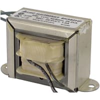 El TRANSFORMADOR, FILAMENTO, 117V, 50/60HZ, 25.2VCT @ 1.0A, CONDUCE