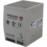 Fuente de alimentación, AC-DC, 24V, 10A, 340-575V adentro, incluido, carril del estruendo, PFC, 240W, serie del SPD