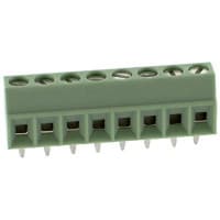 PCB Terminal Screw 3.5m m 16AWG 200V 13.5A 8 Position COMBICON MKDS Series
