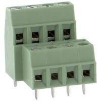 Serie terminal de la posición COMBICON MKKDS del tornillo 3.81m m 4 16AWG 200V 8A del PWB