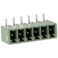 Serie Pluggable de la posición COMBICON bujía métrica del jefe 3.81m m 16AWG 160V 8A 6