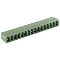 Serie Pluggable de la posición COMBICON bujía métrica del jefe 3.81m m 16AWG 160V 8A 16