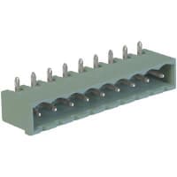 Serie Pluggable de la posición COMBICON MSTBA del jefe 5m m 12AWG 320V 12A 9