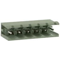 Serie Pluggable de la posición COMBICON MSTBV del jefe 5m m 12AWG 320V 12A 6