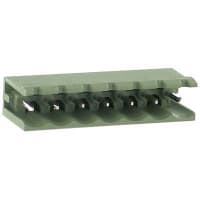 Serie Pluggable de la posición COMBICON MSTBV del jefe 5m m 12AWG 320V 12A 7