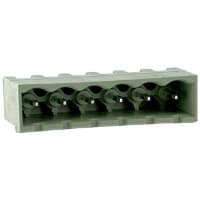 Serie Pluggable de la posición COMBICON MSTBVA del jefe 5m m 12AWG 320V 12A 6