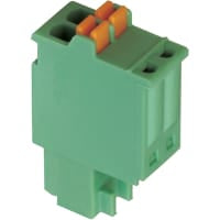 El PWB tapa Empujar-En serie de la posición MICRO-COMBICON FK-MC 2 de 2.5m m 20AWG 160V 4A