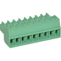 Serie de la posición MINI-COMBICON bujía métrica del tornillo de enchufe del PWB 3.5m m 16AWG 160V 8A 9