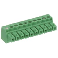 Serie de la posición COMBICON bujía métrica del tornillo de enchufe del PWB 3.81m m 16AWG 160V 8A 10