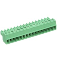 Serie de la posición COMBICON bujía métrica del tornillo de enchufe del PWB 3.81m m 16AWG 160V 8A 16