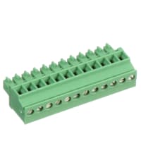 Serie de la posición COMBICON MCVR del tornillo de enchufe del PWB 12 3.81m m 16AWG 160V 8A