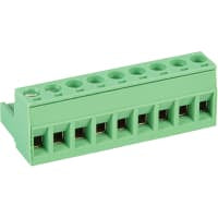 Serie de la posición COMBICON MSTB del tornillo de enchufe del PWB 5m m 12AWG 320V 12A 9
