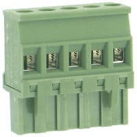 Serie de la posición COMBICON MVSTBR del tornillo de enchufe del PWB 5 5.08m m 12AWG 320V 12A