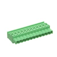 Serie de la posición COMBICON MVSTBW del tornillo de enchufe del PWB 12 5.08m m 12AWG 320V 12A