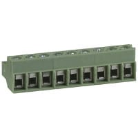 Serie de la posición COMBICON pinta del tornillo de enchufe del PWB 9 5m m 16AWG 400V 12A