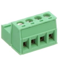Serie del IC de la posición COMBICON del tornillo de enchufe del PWB 4 5.08m m 12AWG 320V 12A