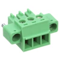 Serie de la posición COMBICON bujía métrica del tornillo de enchufe del PWB 3.81m m 16AWG 160V 8A 3