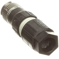M12 zócalo circular, haber cifrado, posición de 4, IDC, 4A, IP65, IP67, serie de Quickon