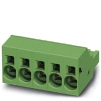 El PWB tapa Empujar-En serie del proceso estadístico de la posición COMBICON 4 de 10.16m m 4AWG 1000V 76A