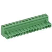 Serie de la posición COMBICON MSTB del tornillo de enchufe del PWB 5.08m m 12AWG 320V 12A 14
