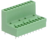 Serie Pluggable de la posición COMBICON MCDV del jefe 10 3.81m m 16AWG 160V 8A
