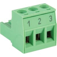 Serie de la posición COMBICON MSTB del tornillo de enchufe del PWB 5m m 12AWG 320V 12A 3