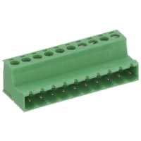 Serie del IC de la posición COMBICON del tornillo de enchufe del PWB 10 5.08m m 12AWG 320V 12A