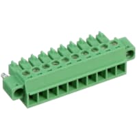 Serie de la posición COMBICON bujía métrica del tornillo de enchufe del PWB 3.81m m 16AWG 160V 8A 10