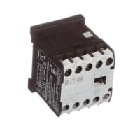 Los contactores, mini, 3-Pole, 6 A, enmarcan A, 1NO aux., bobina de 120 VAC, tornillo, serie de XT