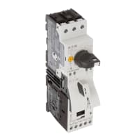Arrancador de DOL, 3 poste, IEC, 8-12A FLA, 110VAC@50Hz, 120VAC@60Hz bobina, 1 NO, 1 NC aux.